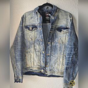 Jordan Craig Light Wash Denim Jacket
